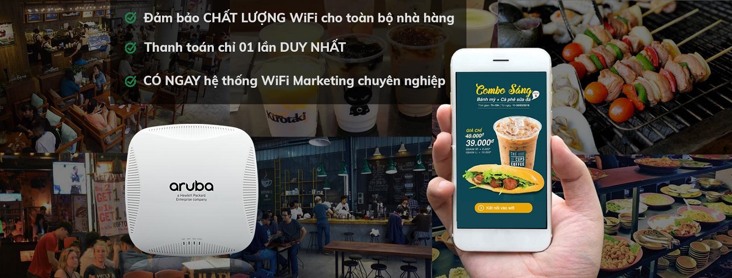 VNWIFI là dịch vụ marketing qua hệ thống wifi đa nền tảng